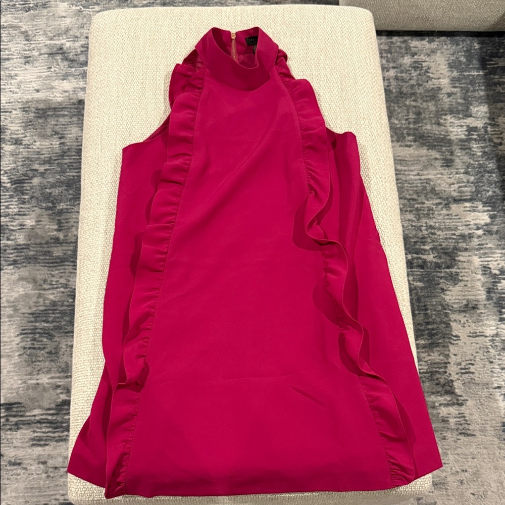 Ted Baker London Pink Ruffle Dress